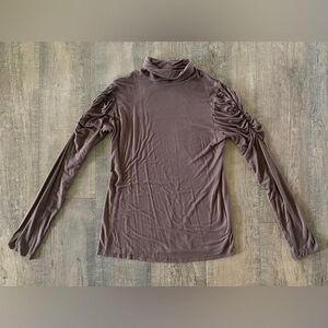 Adrienne-vittadini Women's Brown Blouse